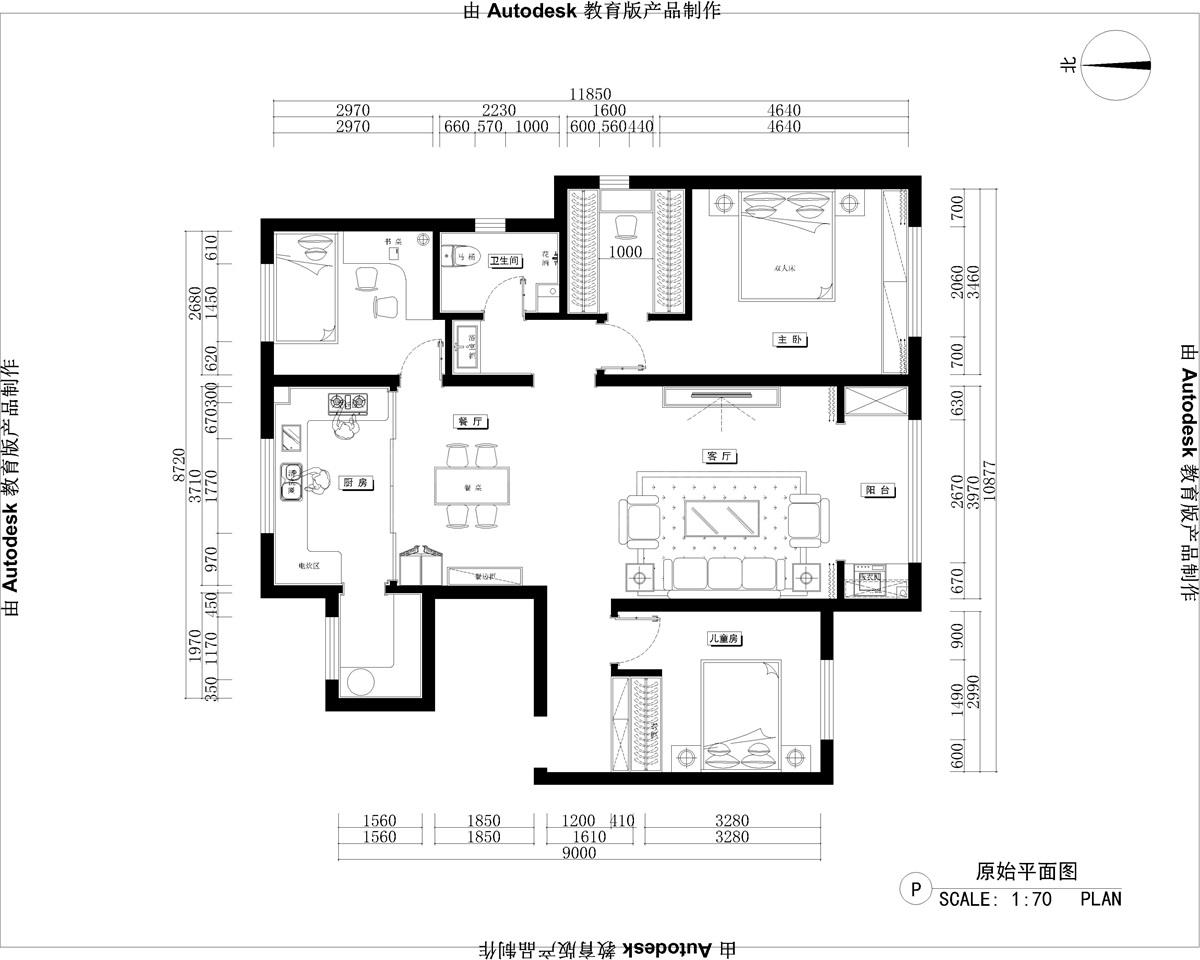 濱河壹號圖-Model