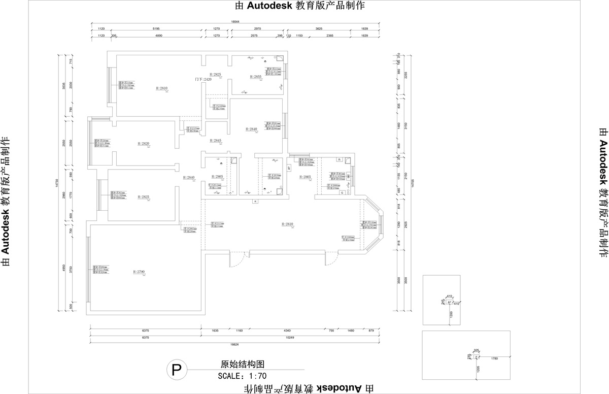 原始結(jié)構圖